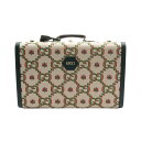 グッチ GUCCI GG柄 スーツケース バッグ キャンバス レザー ...(4)