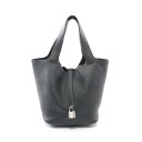 エルメス HERMES ピコタンロックMM ブラック ハンドバッグ バッグ トリヨンクレマンス トリヨンクレマンス ブラック系 【中古】(4)