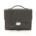 エルメス HERMES サックアデペッシュ27 ビジネスバッグ バッグ トリヨンクレマンス トリヨンクレマンス グレー系 【中古】