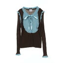 シャネル CHANEL ニット 衣料品 トップス ウール ブラウン系 / ブルー系 P200851101184 【中古】