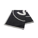 シャネル CHANEL ココマーク アクセサリー ウール カシミヤ ブラック系 / グレー系 【中古】
