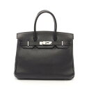 エルメス HERMES バーキン30 ハンドバッグ バッグ トリヨンクレマンス トリヨンクレマンス ブラック系 【中古】