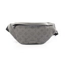 ルイ・ヴィトン LOUIS VUITTON ディスカバリー バムバッグPM モノグラムシャドウ グリ ウエストバッグ ボディバッグ バッグ レザー グレー系 M...