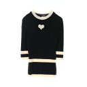 シャネル CHANEL ニット 衣料品 トップス ウール ブラック系 / アイボリー系 P52444K06738 【中古】