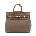 エルメス HERMES バーキン25 ハンドバッグ バッグ トゴ トゴ ブラウン系 【中古】