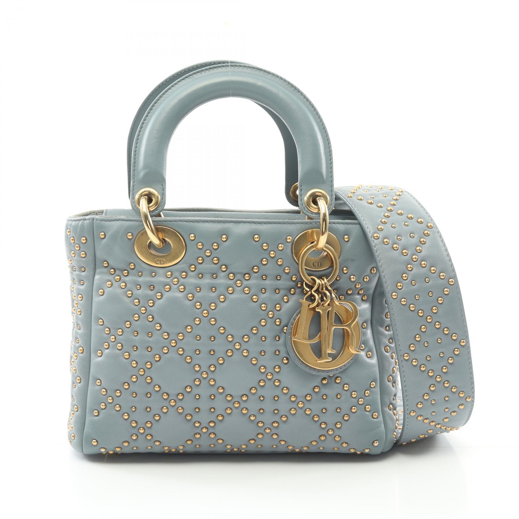 レディディオール 水色 ladydior ブルー - バッグ レディディオール 水色 ladydior ブルー - バッグ