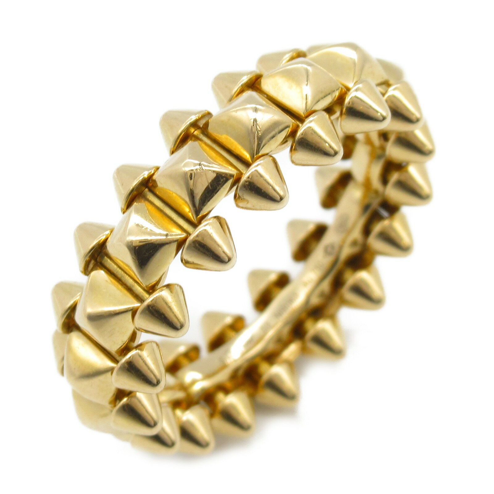 カルティエ CARTIER クラッシュドゥカルティエ リングMM リング・指輪 ジュエリー K18PG（ピンクゴールド） ゴールド系 B4229953 【中古】のサムネイル