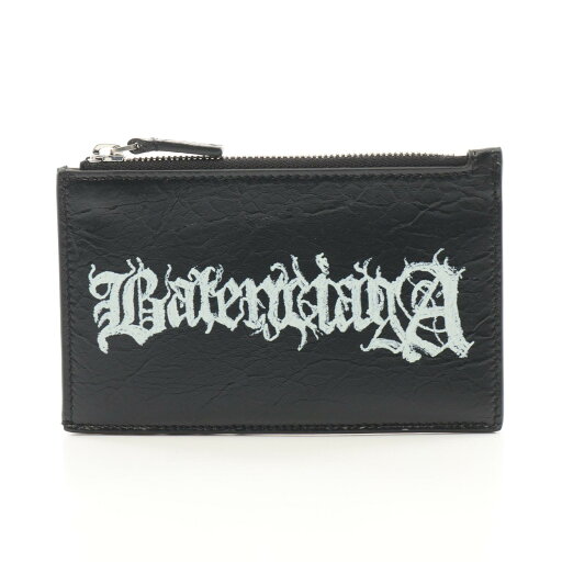 バレンシアガ BALENCIAGA CASH コインケース 財布 レザー ブラック系 6405352AAW31090 【中古】 バレンシアガ BALENCIAGA CASH コインケース 財布 レザー ブラック系 6405352AAW31090 【中古】