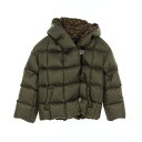 ルイ・ヴィトン LOUIS VUITTON モノグラム ダウンジャケット 衣料品 アウター ナイロン カーキ系 RW212W E54 FLOW16 【中古】