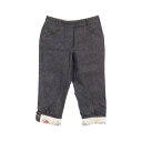 エルメス HERMES CIRQUE MOLIER デニムパンツ 衣料品 ボトムス ファブリック シルク シルク ネイビー系 【中古】