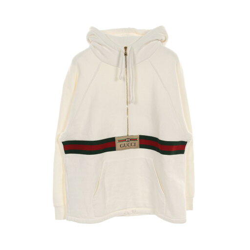 グッチ GUCCI GUCCI × Disney ウェブ GUCCIラベル付き パーカー 衣料品 トップス コットン ホワイト系 / マルチカラー 652682 XJDCW 【中古】 グッチ GUCCI GUCCI × Disney ウェブ GUCCIラベル付き パーカー 衣料品 トップス コットン ホワイト系 / マルチカラー 652682 XJDCW 【中古】