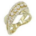 ジュエリー JEWELRY ダイヤモンド リング リング・指輪 ジュエリー K18(イエローゴールド) ダイヤモンド クリア系 【中古】(4)