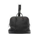 エルメス HERMES ボリード A Dos リュックサック バックパック バッグ レザー トゴ トゴ ブラック系 085418CK 【中古】