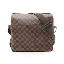 ルイ・ヴィトン LOUIS VUITTON ナヴィグリオ ショルダーバッグ バッグ PVCコーティングキャンバス レザー ダミエ ブラウン系 N45255 【中...