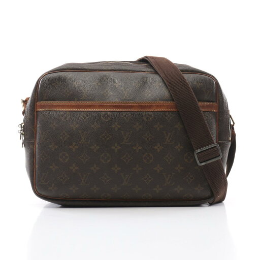 ルイ・ヴィトン LOUIS VUITTON リポーターGM ショルダーバッグ バッグ PVCコーティングキャンバス レザー モノグラム ブラウン系 M45252 【中古】 ルイ・ヴィトン LOUIS VUITTON リポーターGM ショルダーバッグ バッグ PVCコーティングキャンバス レザー モノグラム ブラウン系 M45252 【中古】