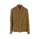 フェンディ FENDI FF柄 ブルゾン 衣料品 アウター シルク レーヨン ブラウン系 / イエロー系 / レッド系 FW0554 A709 【中古】
