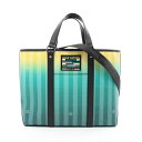 ルイ・ヴィトン LOUIS VUITTON ウィークエンド トートPM トートバッグ バッグ PVCコーティングキャンバス レザー ダミエ・ストライプ グリーン...