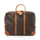 ルイ・ヴィトン LOUIS VUITTON ポルトドキュマン ヴォワヤージュ ブリーフケース バッグ PVCコーティングキャンバス レザー モノグラム ブラウン...