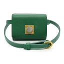 ボッテガヴェネタ BOTTEGA VENETA ミニ ベルトバッグ ウエストバッグ ボディバッグ バッグ レザー グリーン系 619069 【中古】
