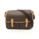 ルイ・ヴィトン LOUIS VUITTON ジベシエールGM モノグラム ショルダーバッグ バッグ PVCコーティングキャンバス レザー ブラウン系 M4224...