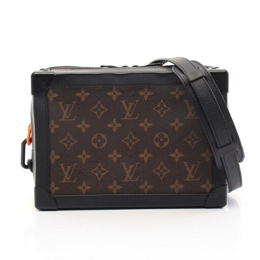 ルイ・ヴィトン LOUIS VUITTON ソフトトランク ショルダーバッグ バッグ PVCコーティングキャンバス レザー ブラウン系 M44427 【中古】 ルイ・ヴィトン LOUIS VUITTON ソフトトランク ショルダーバッグ バッグ PVCコーティングキャンバス レザー ブラウン系 M44427 【中古】