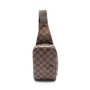 ルイ・ヴィトン LOUIS VUITTON ジェロニモス ウエストバッグ ボディバッグ バッグ PVCコーティングキャンバス ダミエ ブラウン系 N51994 ...