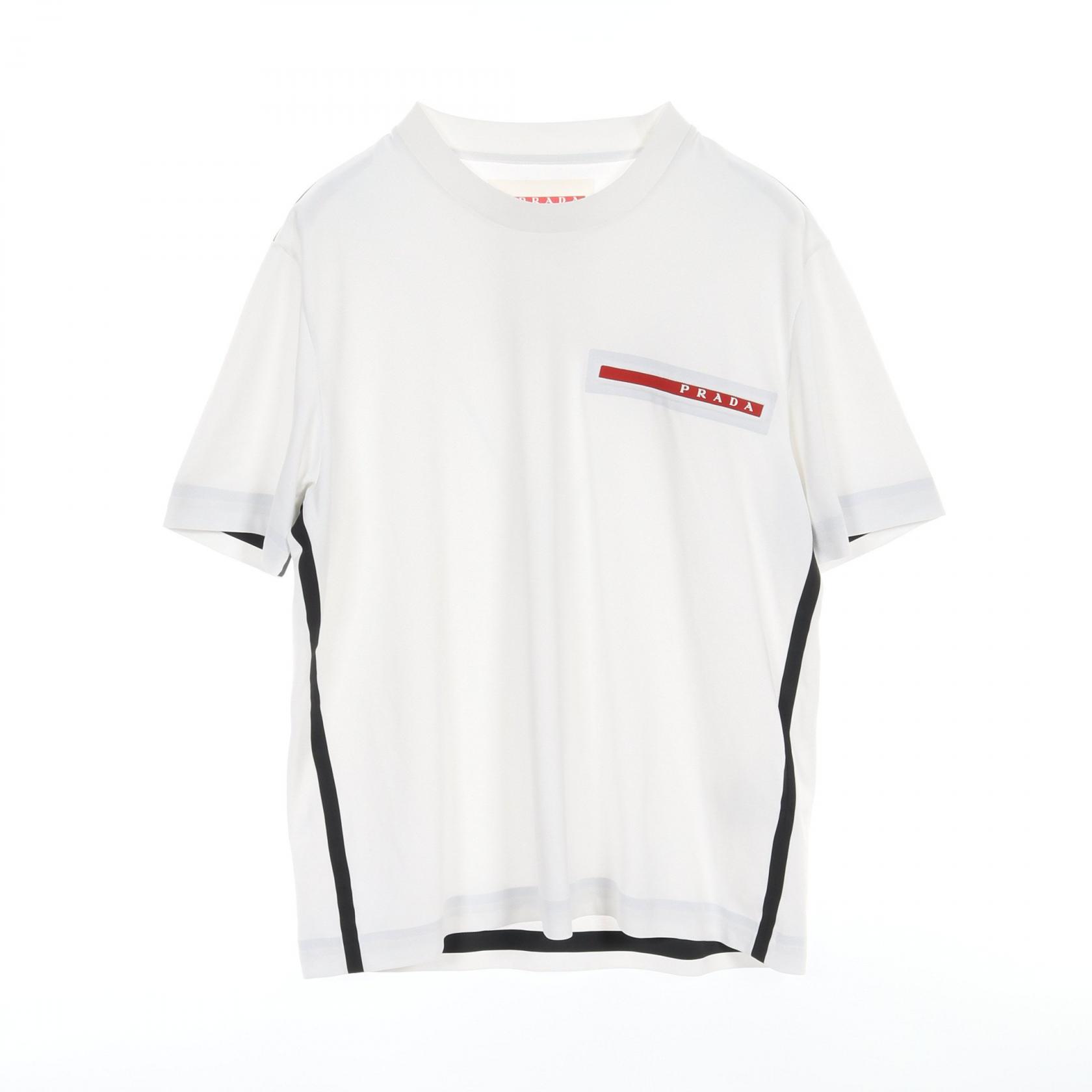 楽天市場】プラダスポーツ(Tシャツ・カットソー|トップス 楽天市場】プラダスポーツ(Tシャツ・カットソー|トップス