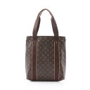 ルイ・ヴィトン LOUIS VUITTON カバ ボブール モノグラム トートバッグ バッグ PVCコーティングキャンバス レザー ブラウン系 M53013 【中古】(4)