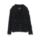 シャネル CHANEL ライオンボタン 衣料品 アウター ナイロン コットン ブラック系 P72388V63979 【中古】