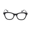 モンクレール MONCLER メガネ 衣料品 プラスチック ブラック系 5038001(49) 【中古】