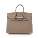 エルメス HERMES バーキン25 ハンドバッグ バッグ ヴォーエプソン ヴォーエプソン ブラウン系 【中古】