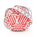 ルイ・ヴィトン LOUIS VUITTON ボワットシャポースープル LVクラフティ ショルダーバッグ バッグ PVCコーティングキャンバス モノグラム・ジャイアント レッド系 / ピンク系 / マルチカラー M45364 【中古】(4)