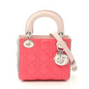 ディオール Dior レディディオール ミニ カナージュ ハンドバッグ...(4)