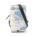 フェンディ FENDI スマートフォンホルダー ショルダーバッグ バッグ ファブリック ブルー系 / パープル系 / マルチカラー 7AS056 【中古】