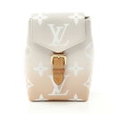 ルイ・ヴィトン LOUIS VUITTON タイニーバックパック バイ ザ プール モノグラムジャイアント リュックサック バックパック バッグ PVCコーティ...