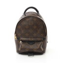 ルイ・ヴィトン LOUIS VUITTON パームスプリングス ミニ リュックサック バックパック バッグ PVCコーティングキャンバス レザー モノグラム ブ...