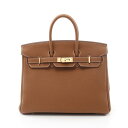 エルメス HERMES バーキン25 ハンドバッグ バッグ トゴ トゴ ブラウン系 041344CC 【中古】