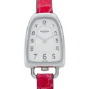 エルメス HERMES ギャロップ 腕時計 時計 ステンレススチール 革 シルバー系 GA1.110 【中古】(2)