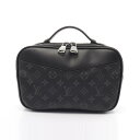 ルイ・ヴィトン LOUIS VUITTON バムバッグ ウエストバッグ ボディバッグ バッグ PVCコーティングキャンバス レザー モノグラム・エクリプス ブラ...