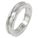 ブルガリ BVLGARI B-zero1 ビーゼロワン リング 1バンド リング・指輪 ジュエリー K18WG(ホワイトゴールド) シルバー系 【中古】(4)