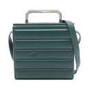 ボッテガヴェネタ BOTTEGA VENETA メッセンジャーバッグ ショルダーバッグ バッグ レザー グリーン系 591717 【中古】