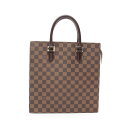ルイ・ヴィトン LOUIS VUITTON ヴェニスPM トートバッグ バッグ PVCコーティングキャンバス レザー ダミエ ブラウン系 N51145 【中古】