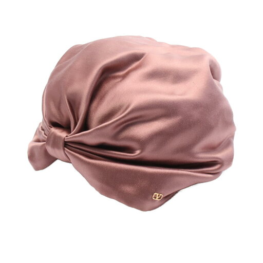 ヴァレンチノ Valentino ターバン 帽子 シルク ピンク系 6W2HH004QID 【中古】 ヴァレンチノ Valentino ターバン 帽子 シルク ピンク系 6W2HH004QID 【中古】