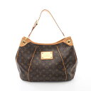 ルイ・ヴィトン LOUIS VUITTON ガリエラPM モノグラム ショルダーバッグ バッグ PVCコーティングキャンバス レザー ブラウン系 M56382 ...