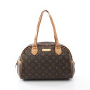 ルイ・ヴィトン LOUIS VUITTON モントルグイユPM モノグラム ショルダーバッグ バッグ PVCコーティングキャンバス レザー ブラウン系 M955...