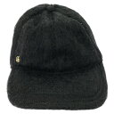 グッチ GUCCI キャップ キャップ 帽子 コットン ブラック系 【中古】(4)
