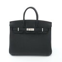 エルメス HERMES バーキン25 ハンドバッグ バッグ レザー トゴ トゴ ブラック系 【中古】