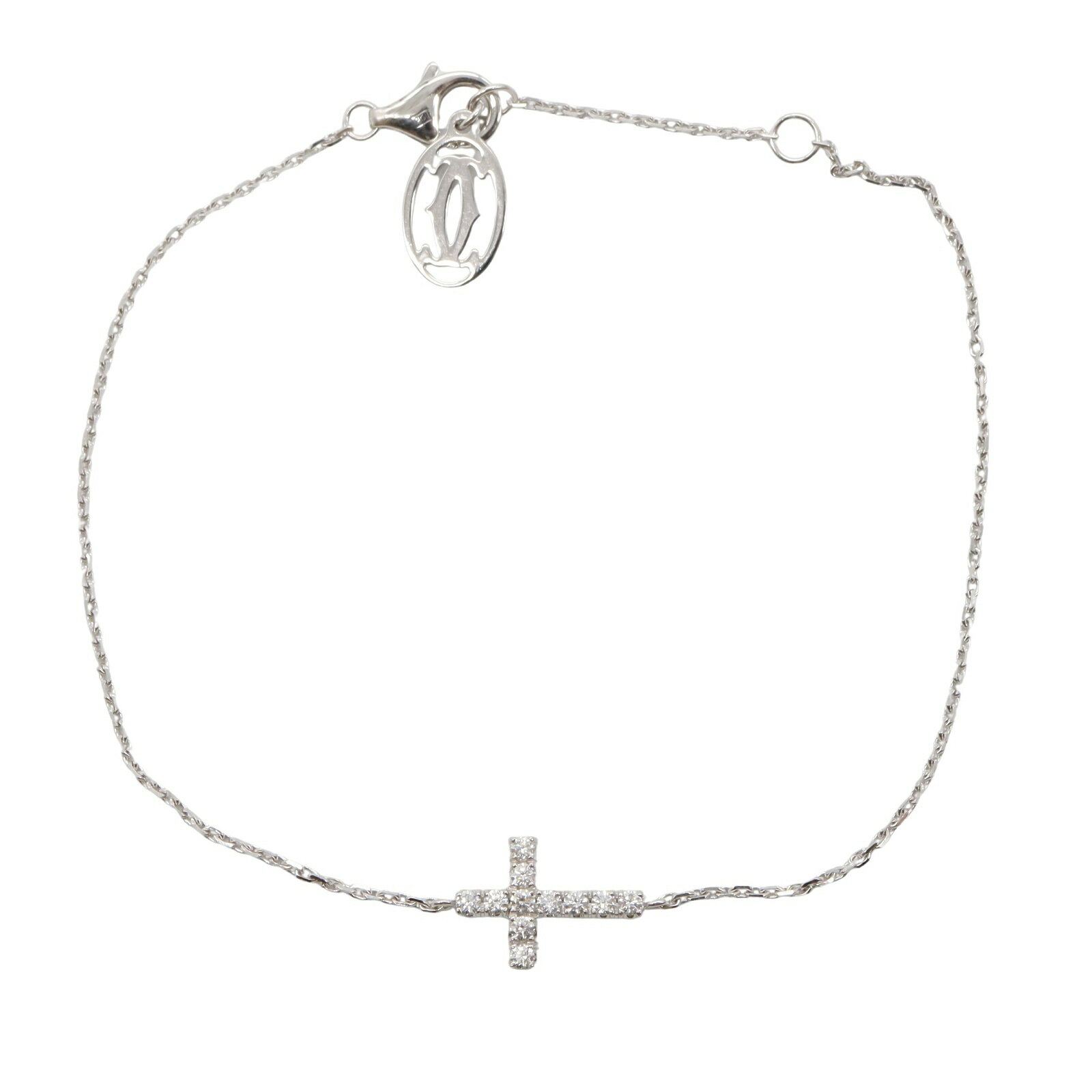 【Cartier】クロス チェーン ブレス ダイヤ white gold 送料込み 楽天市場】カルティエ クロス ブレスレットの通販