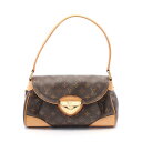 ルイ・ヴィトン LOUIS VUITTON ビバリーMM ショルダーバッグ バッグ PVCコーティングキャンバス レザー モノグラム ブラウン系 M40121 ...