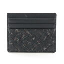 ボッテガヴェネタ BOTTEGA VENETA イントレチャート カードケース アクセサリー レザー ブラック系 / マルチカラー 【中古】(4)